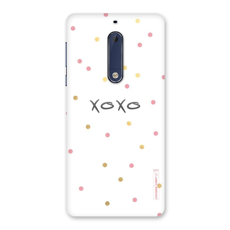Polka Hugs Back Case for Nokia 5