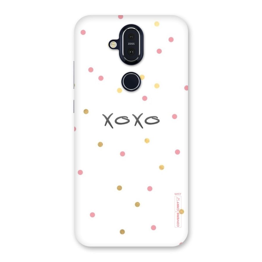 Polka Hugs Back Case for Nokia 8.1