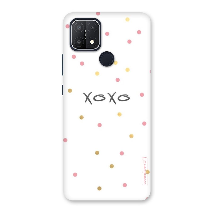 Polka Hugs Back Case for Oppo A15s