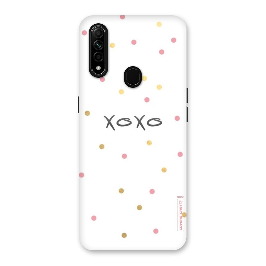 Polka Hugs Back Case for Oppo A31