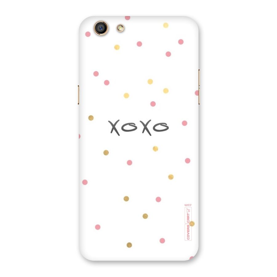 Polka Hugs Back Case for Oppo F3