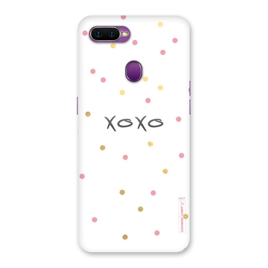 Polka Hugs Back Case for Oppo F9