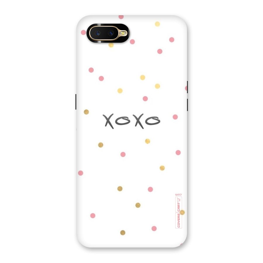 Polka Hugs Back Case for Oppo K1