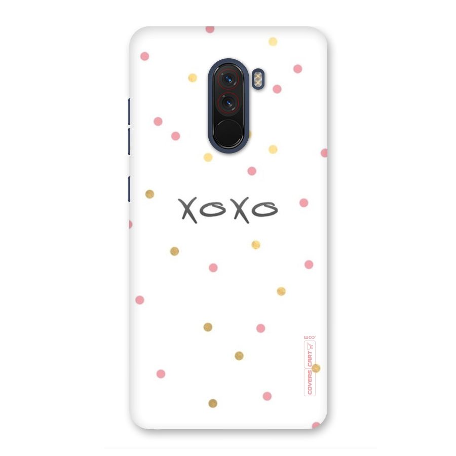 Polka Hugs Back Case for Poco F1