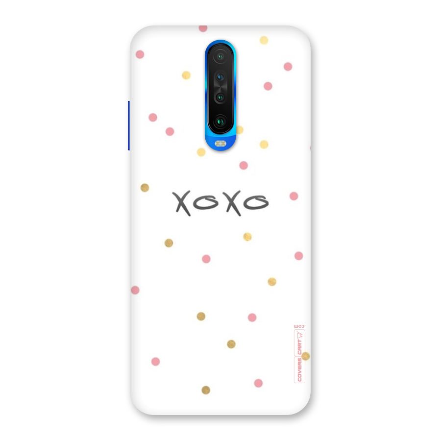 Polka Hugs Back Case for Poco X2