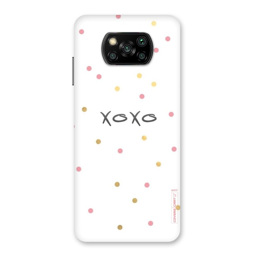 Polka Hugs Back Case for Poco X3