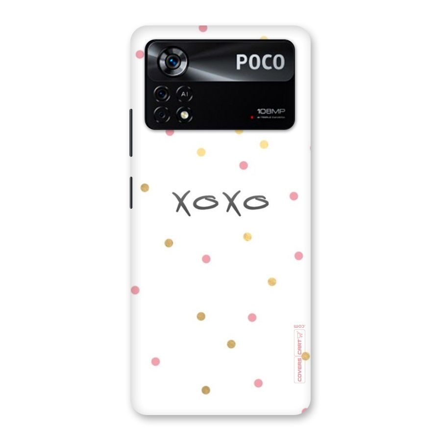 Polka Hugs Back Case for Poco X4 Pro 5G