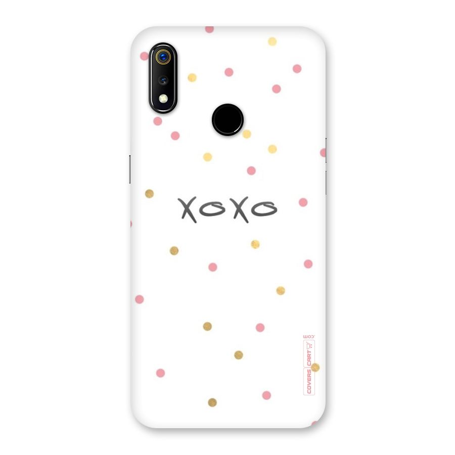 Polka Hugs Back Case for Realme 3