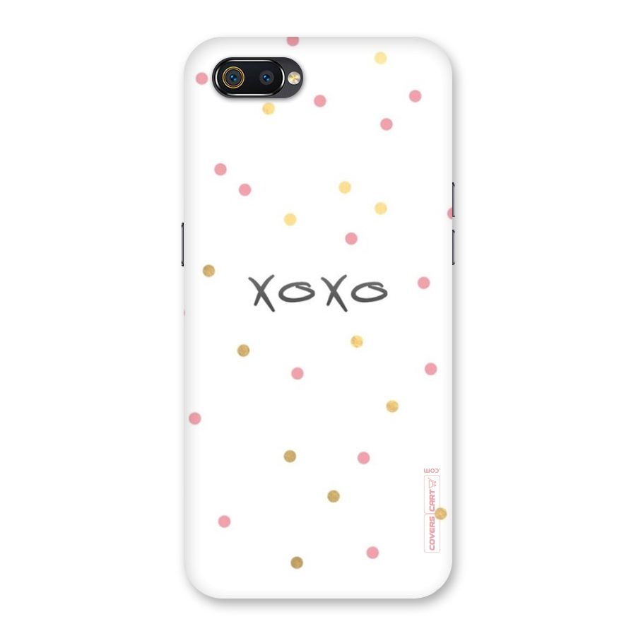 Polka Hugs Back Case for Realme C2
