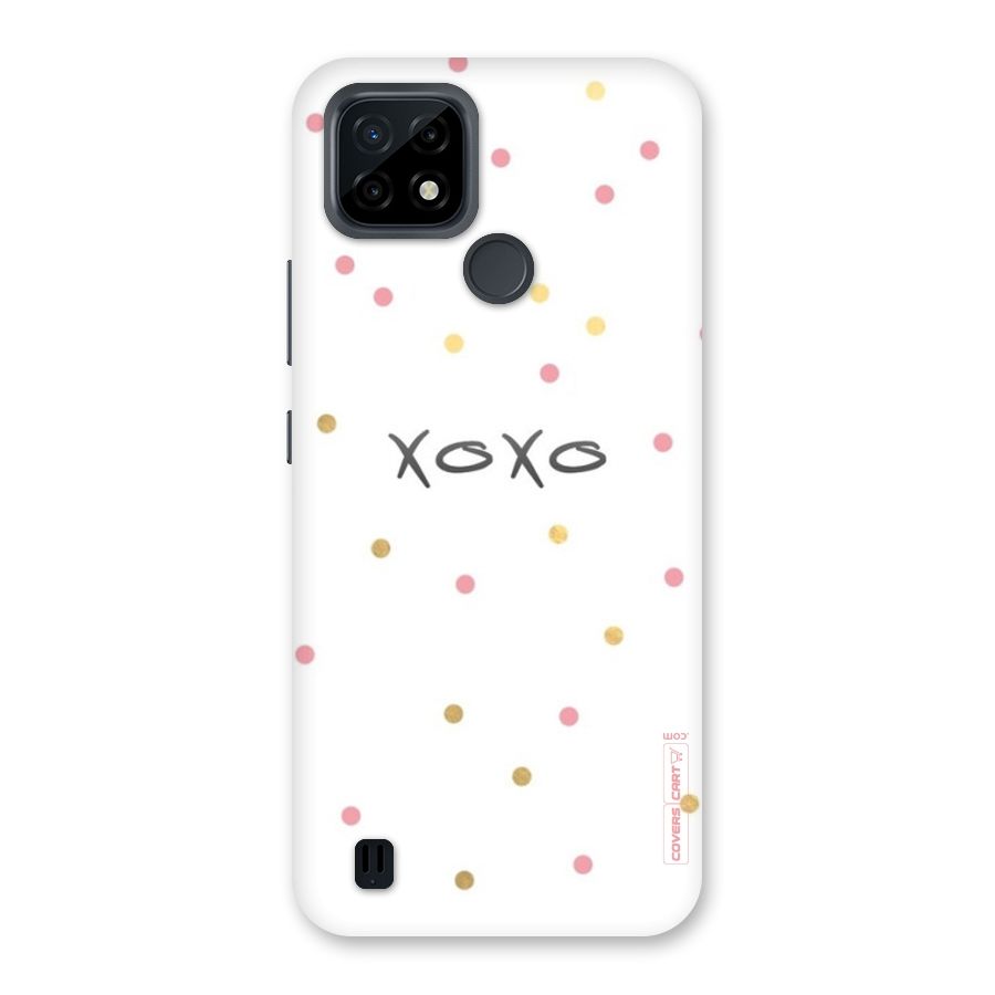 Polka Hugs Back Case for Realme C21