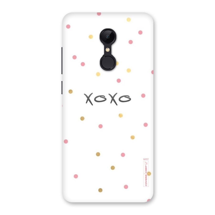 Polka Hugs Back Case for Redmi 5