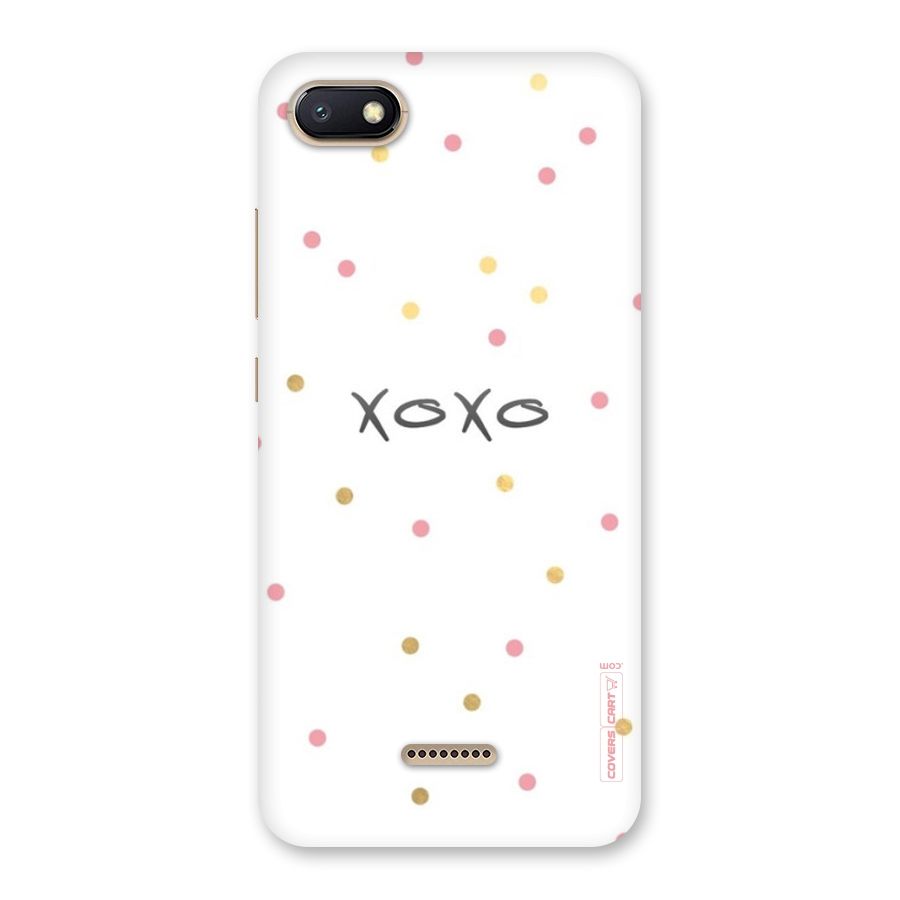 Polka Hugs Back Case for Redmi 6A