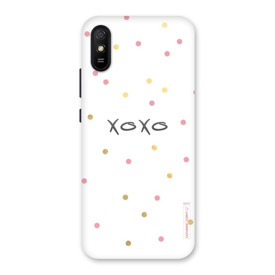 Polka Hugs Back Case for Redmi 9A
