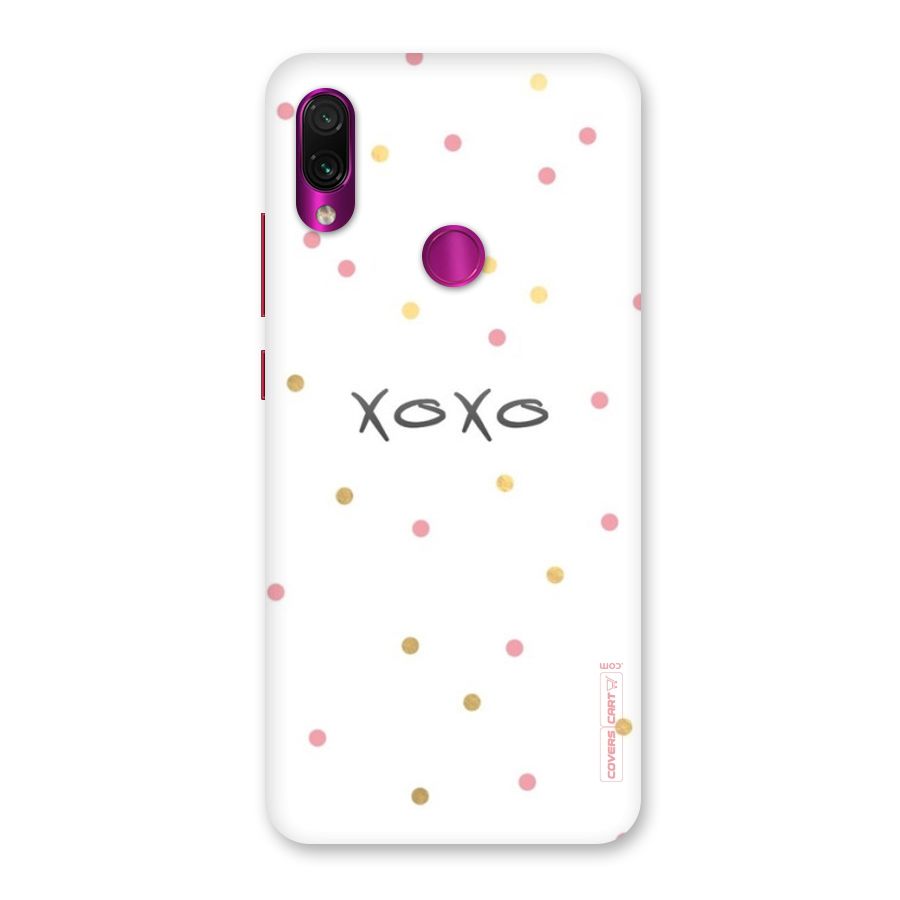 Polka Hugs Back Case for Redmi Note 7 Pro