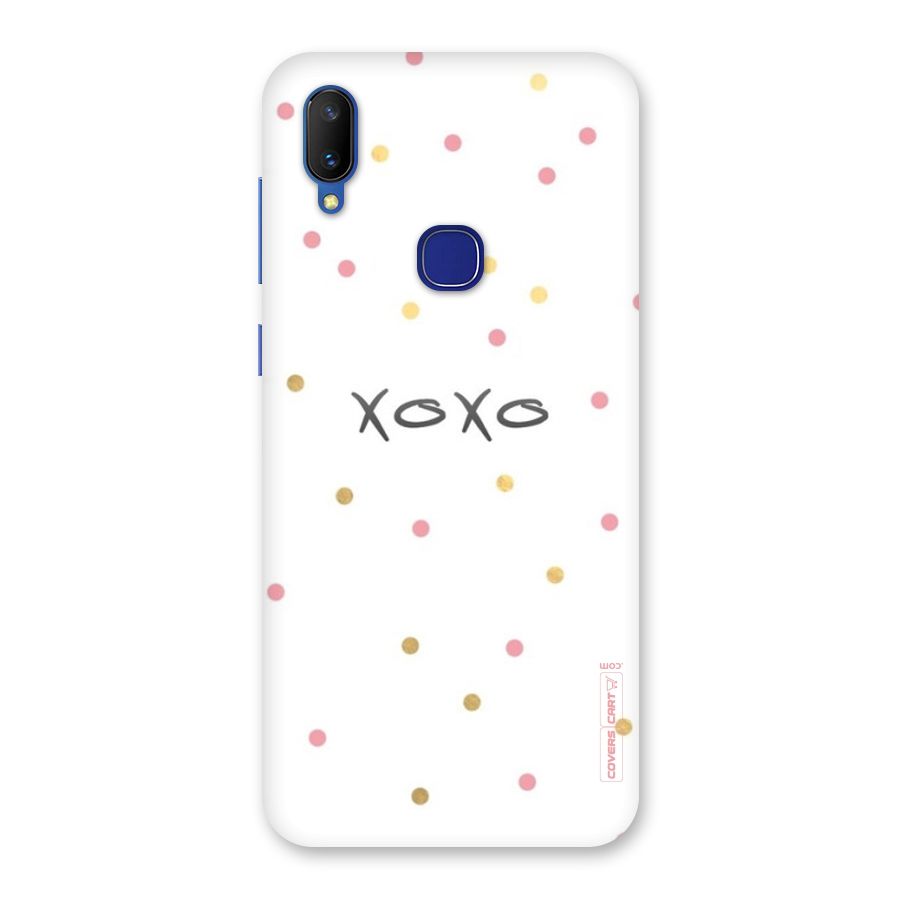 Polka Hugs Back Case for Vivo V11