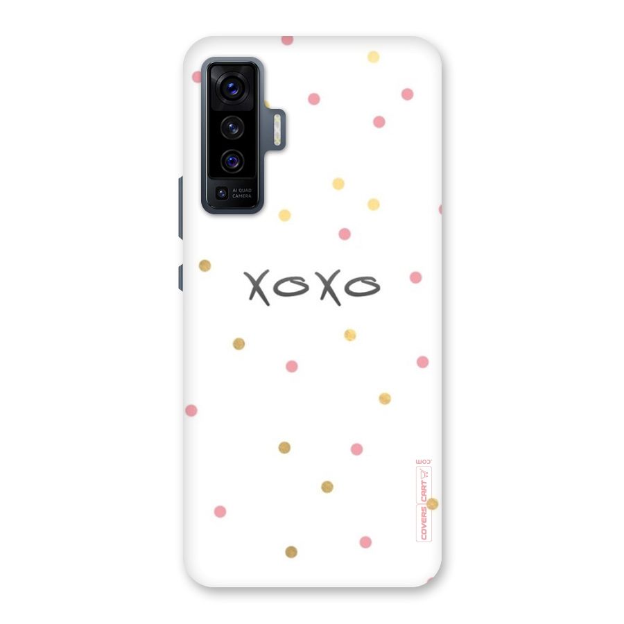 Polka Hugs Back Case for Vivo X50