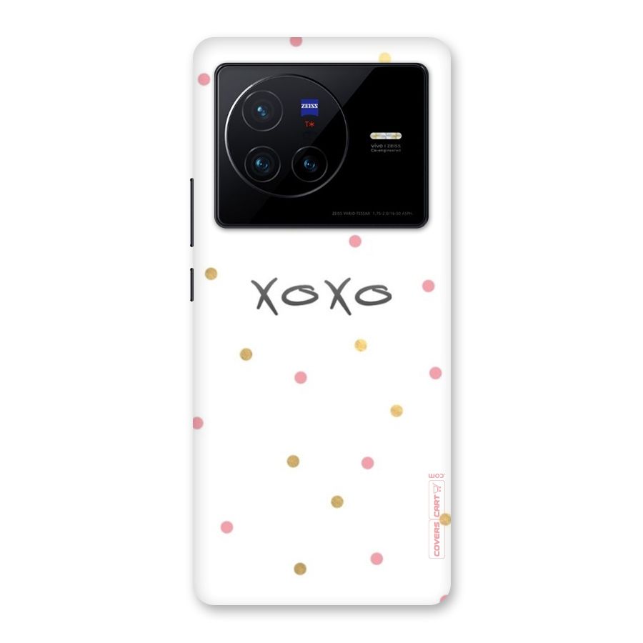 Polka Hugs Back Case for Vivo X80