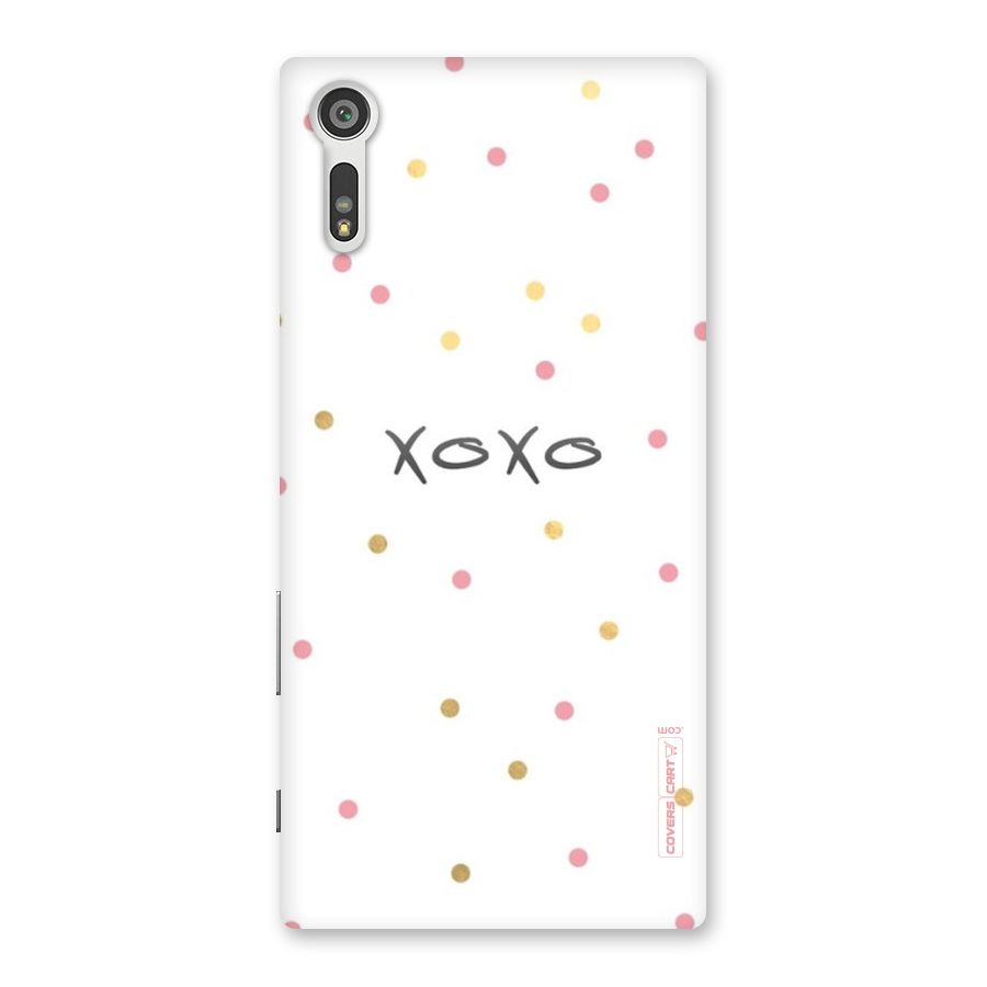 Polka Hugs Back Case for Xperia XZ