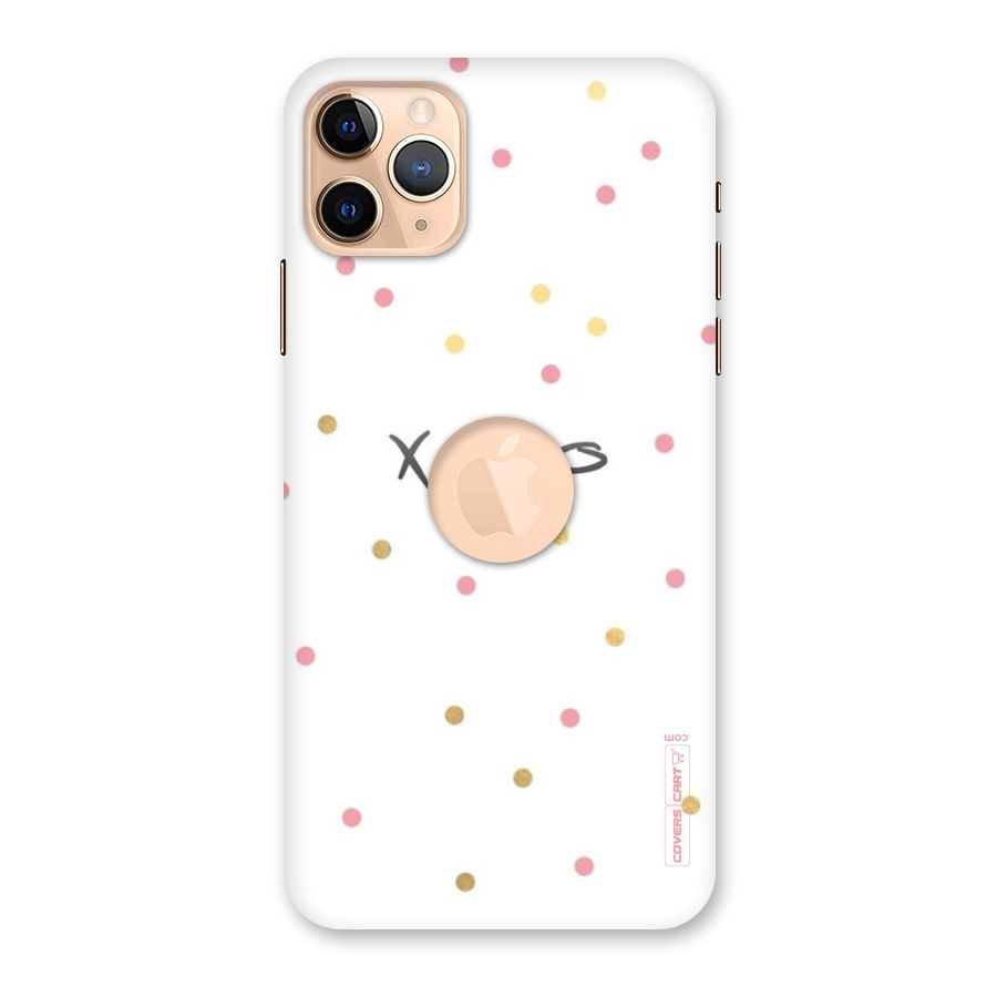 Polka Hugs Back Case for iPhone 11 Pro Max Logo Cut