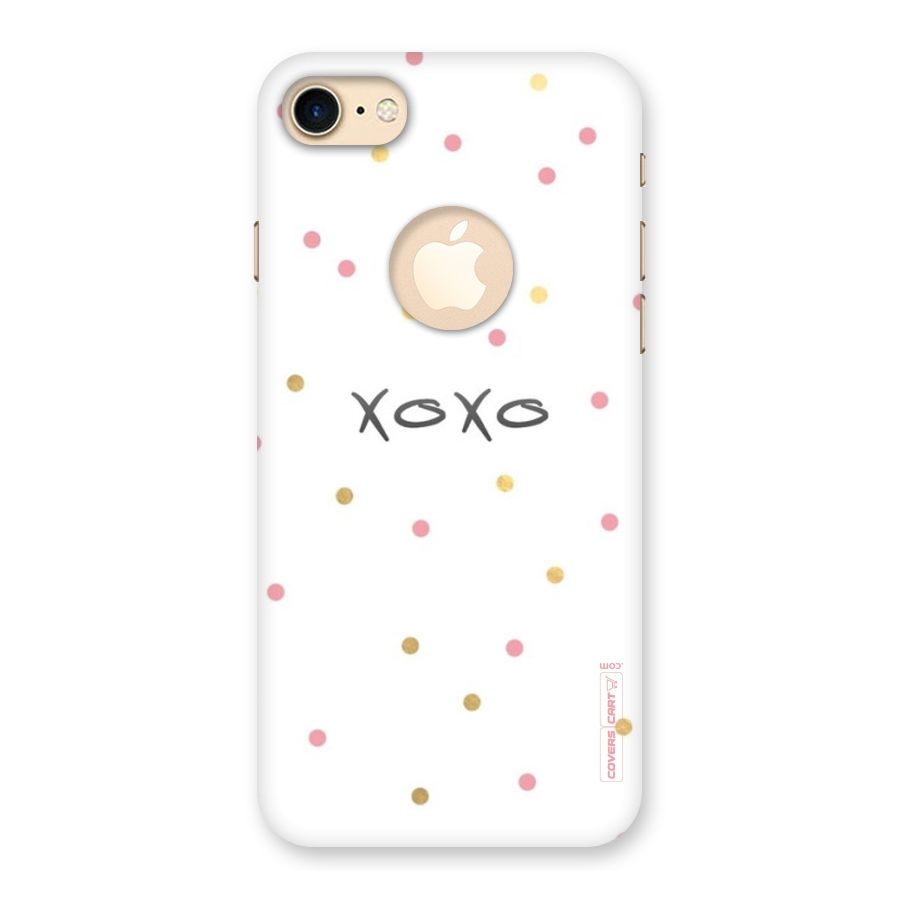 Polka Hugs Back Case for iPhone 7 Logo Cut