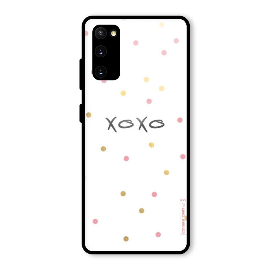 Polka Hugs Glass Back Case for Galaxy S20 FE 5G