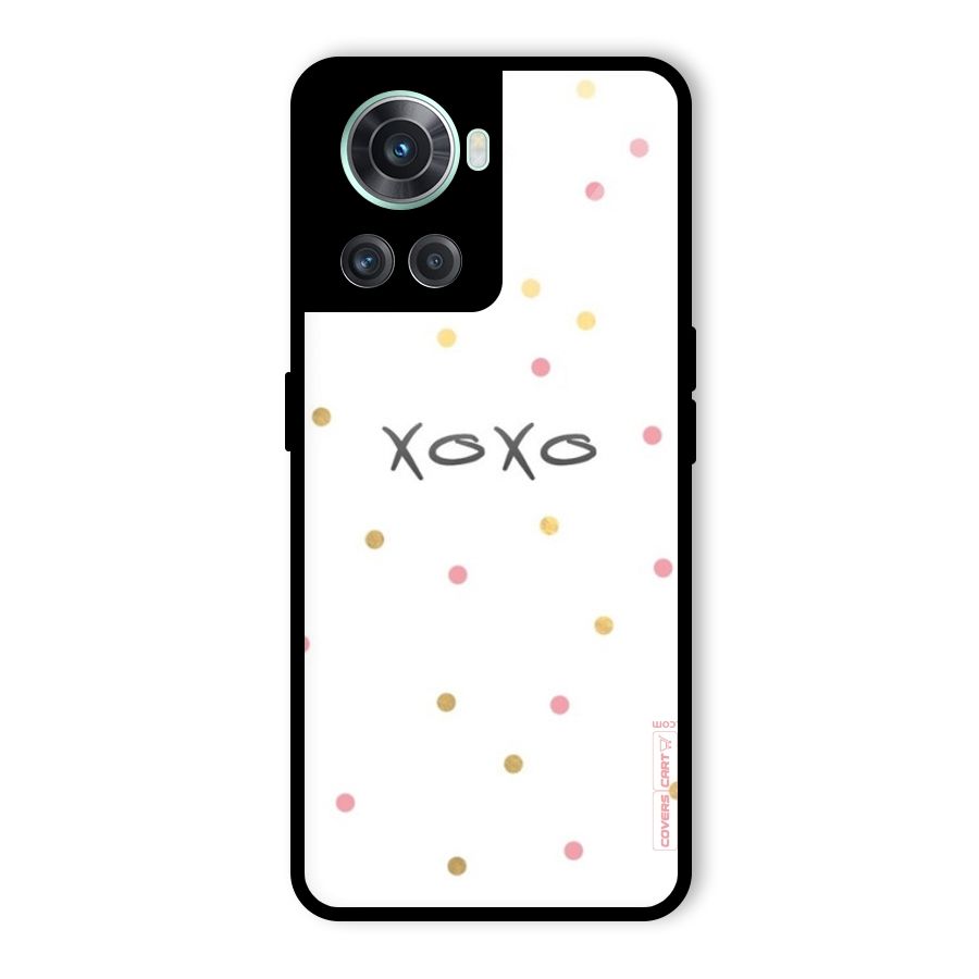 Polka Hugs Glass Back Case for OnePlus 10R