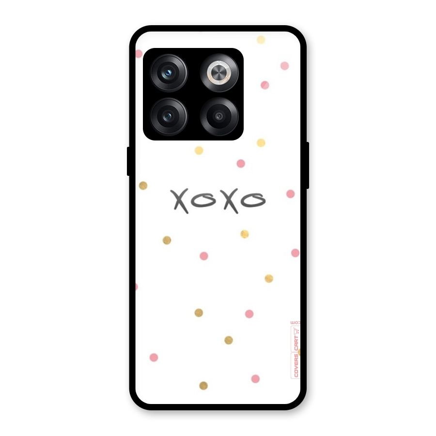 Polka Hugs Glass Back Case for OnePlus 10T