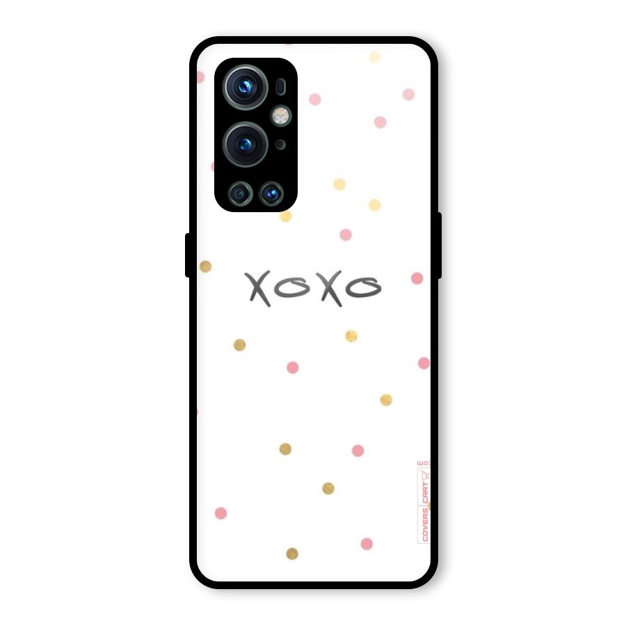 Polka Hugs Glass Back Case for OnePlus 9 Pro