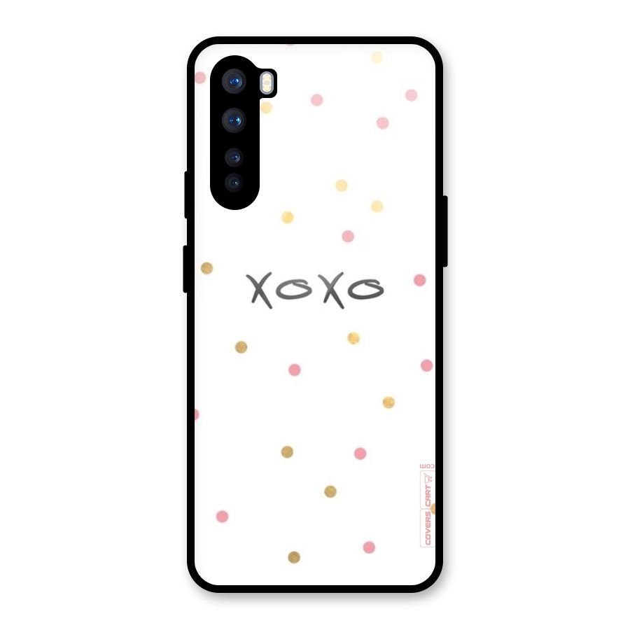 Polka Hugs Glass Back Case for OnePlus Nord