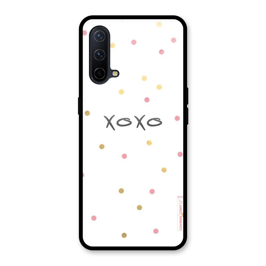 Polka Hugs Glass Back Case for OnePlus Nord CE 5G