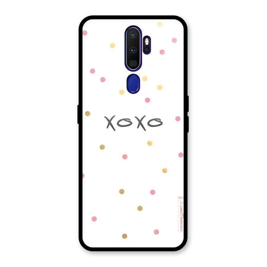Polka Hugs Glass Back Case for Oppo A9 (2020)