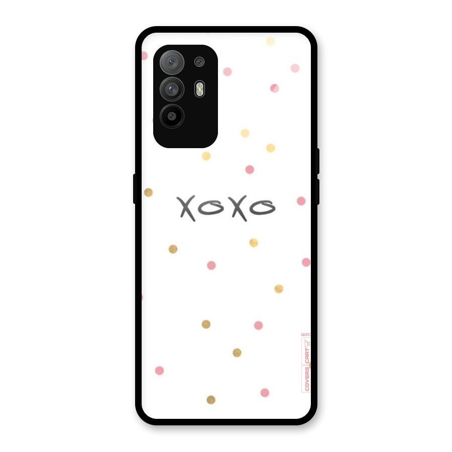 Polka Hugs Glass Back Case for Oppo F19 Pro Plus 5G