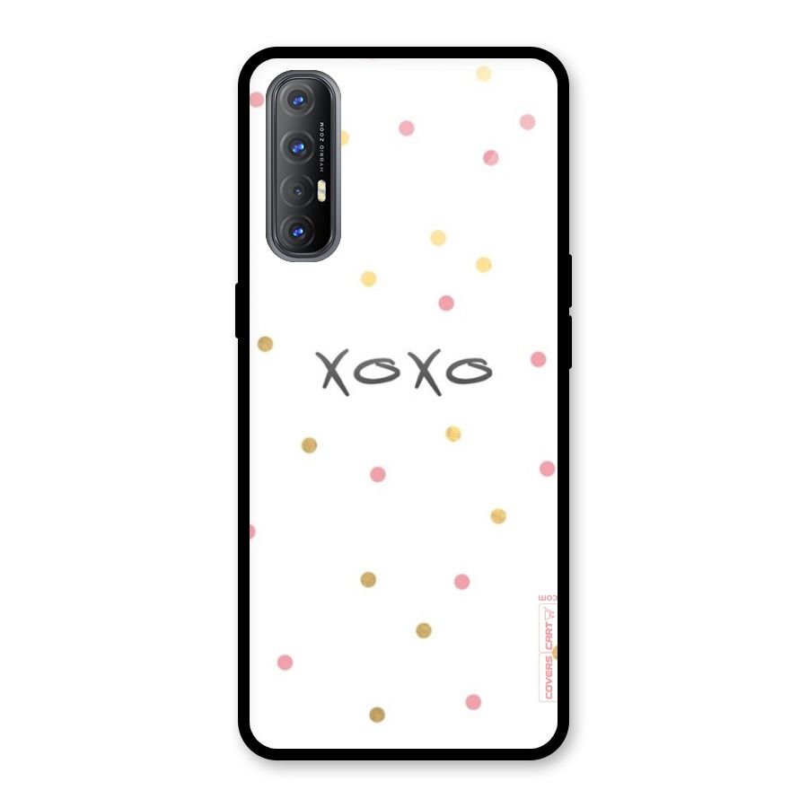Polka Hugs Glass Back Case for Oppo Reno3 Pro