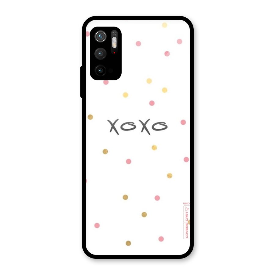 Polka Hugs Glass Back Case for Poco M3 Pro 5G