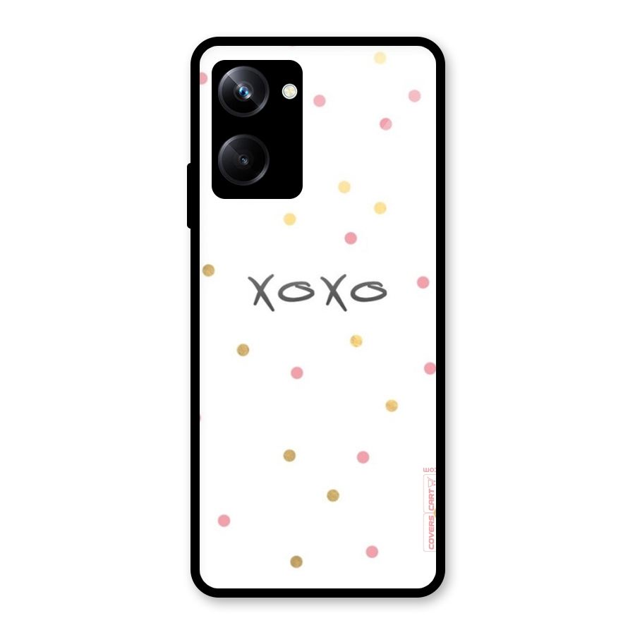 Polka Hugs Glass Back Case for Realme 10 Pro