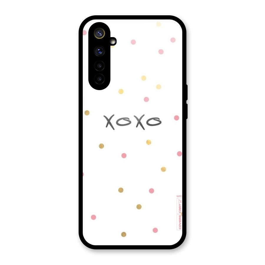 Polka Hugs Glass Back Case for Realme 6