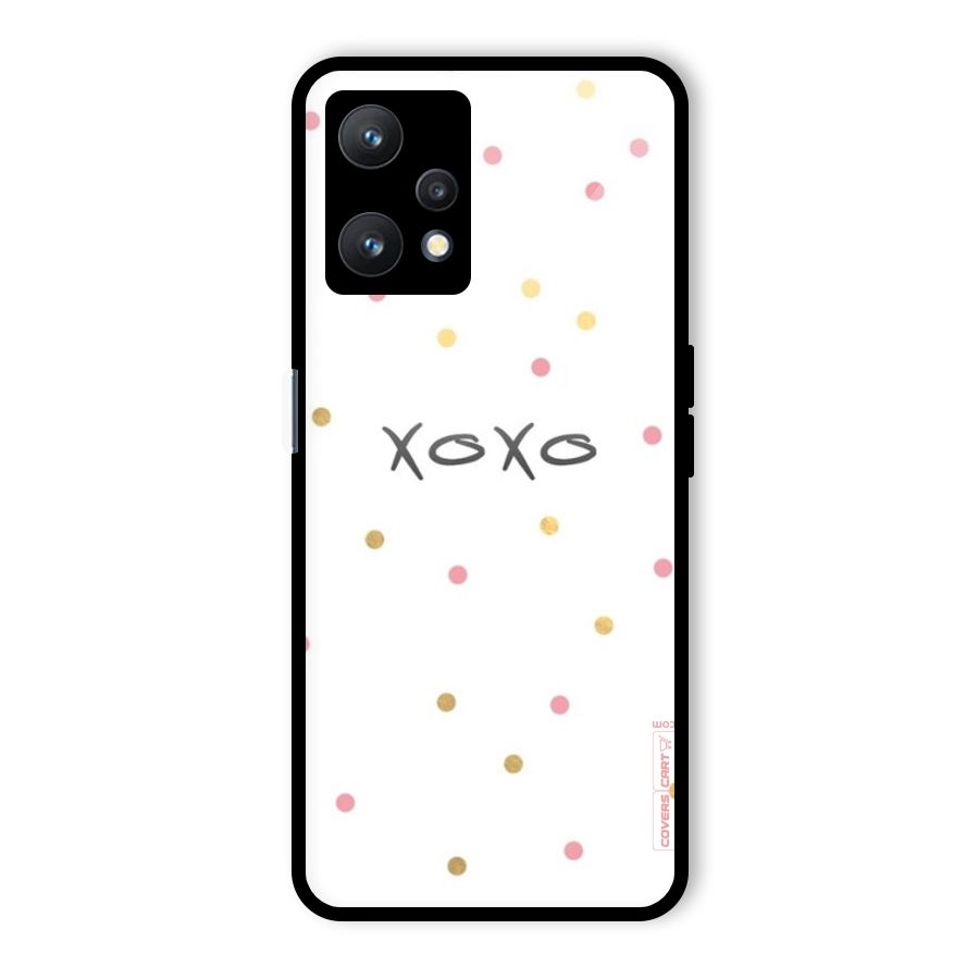 Polka Hugs Glass Back Case for Realme 9 Pro 5G