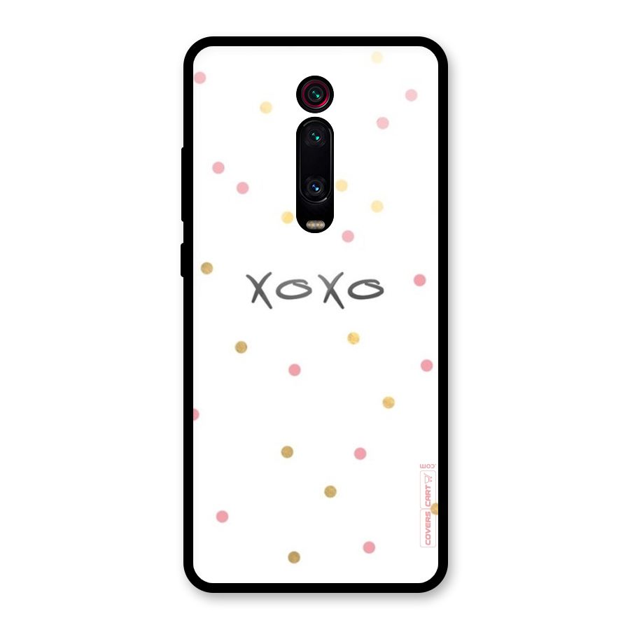 Polka Hugs Glass Back Case for Redmi K20