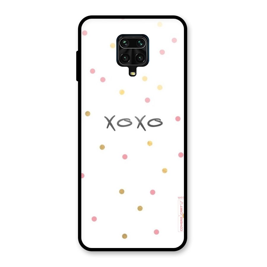 Polka Hugs Glass Back Case for Redmi Note 10 Lite