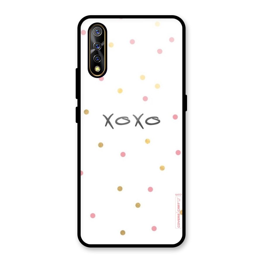 Polka Hugs Glass Back Case for Vivo S1