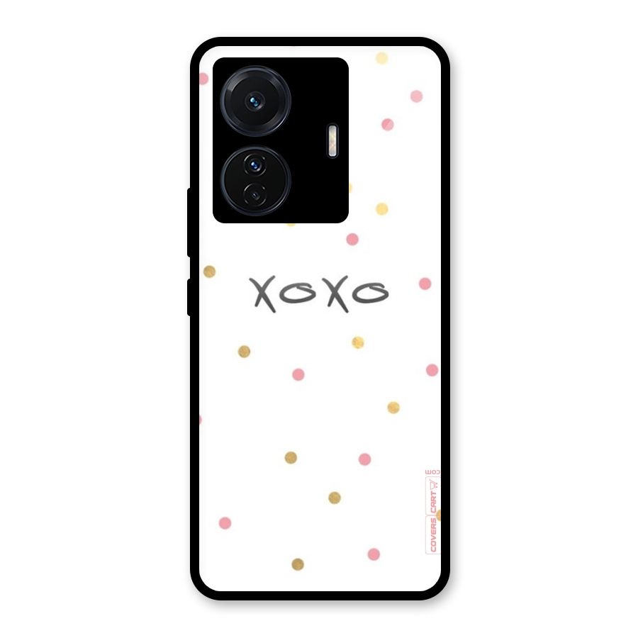 Polka Hugs Glass Back Case for Vivo T1 Pro