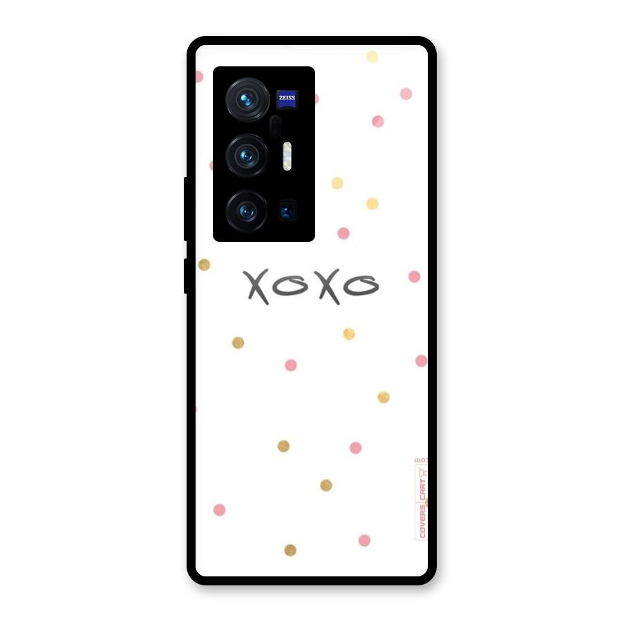 Polka Hugs Glass Back Case for Vivo X70 Pro Plus