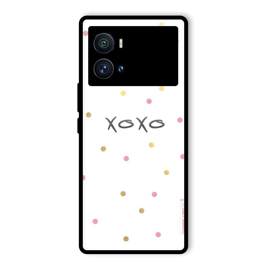 Polka Hugs Glass Back Case for Vivo iQOO 9 Pro