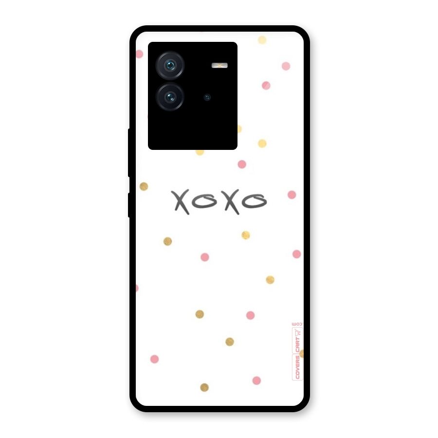 Polka Hugs Glass Back Case for Vivo iQOO Neo 6 5G