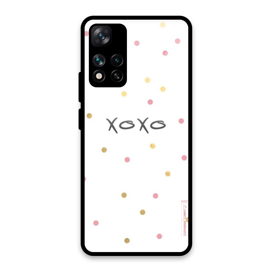 Polka Hugs Glass Back Case for Xiaomi 11i HyperCharge 5G