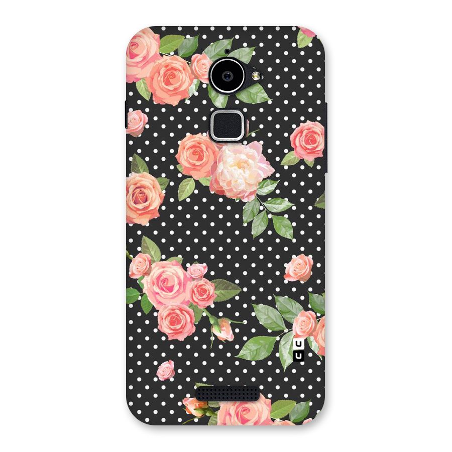 Polka Peach Back Case for Coolpad Note 3 Lite