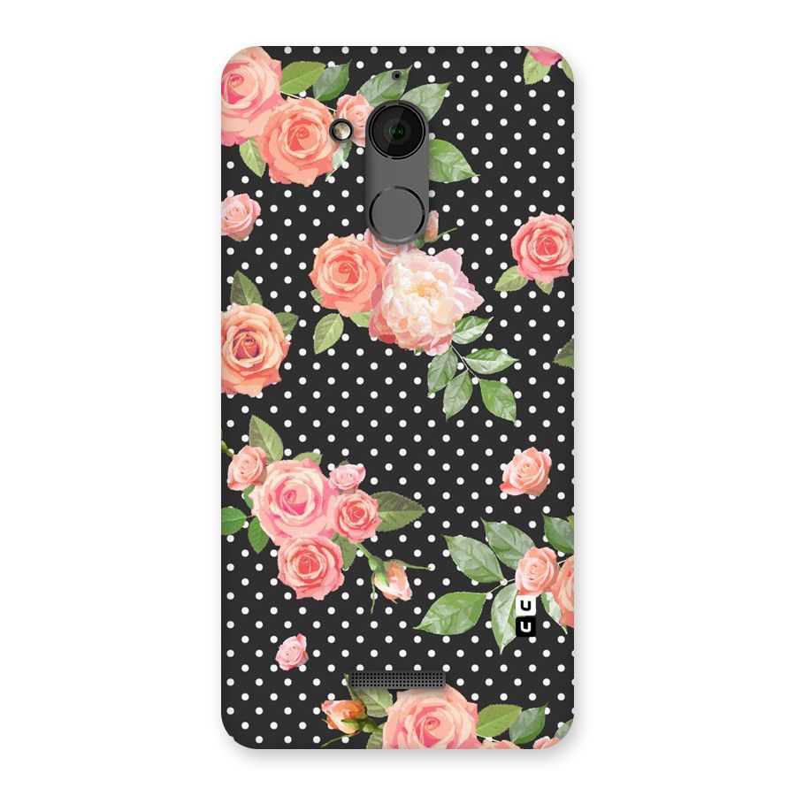 Polka Peach Back Case for Coolpad Note 5