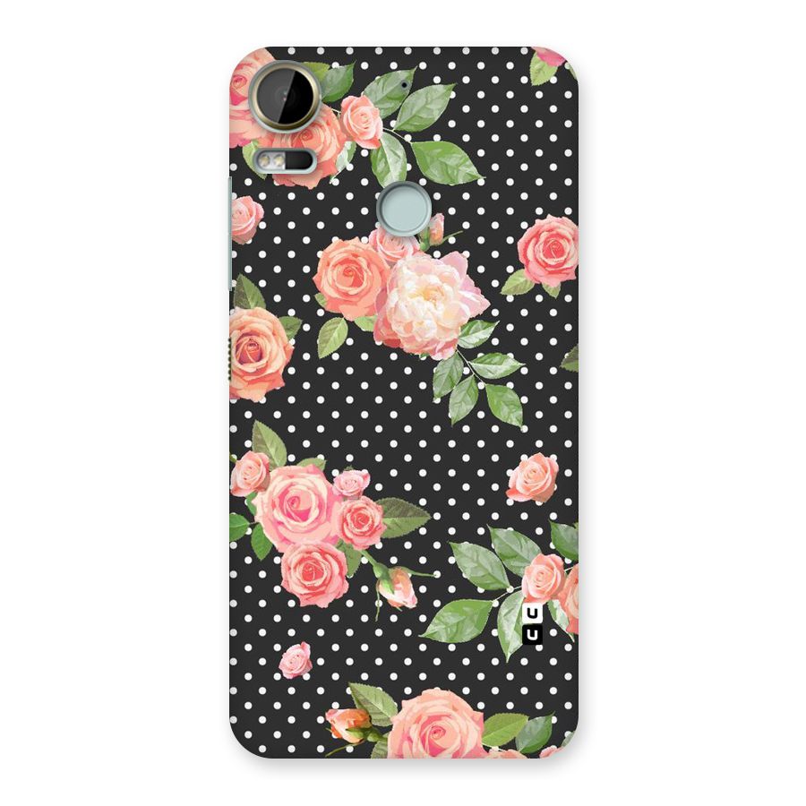 Polka Peach Back Case for Desire 10 Pro