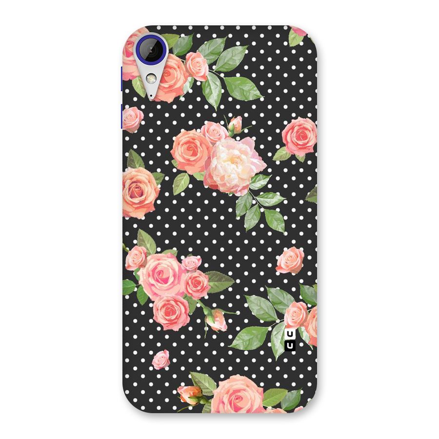 Polka Peach Back Case for Desire 830