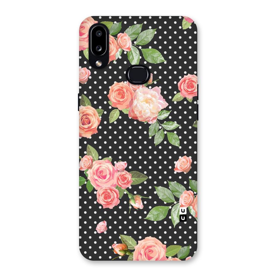 Polka Peach Back Case for Galaxy A10s